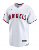 Men's Los Angeles Angels Nike White Home Limited Jersey