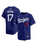 Men's Los Angeles Dodgers Shohei Ohtani Nike Royal 2024 World Series Champions Alternate Limited Player Jersey