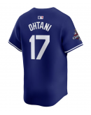 Men's Los Angeles Dodgers Shohei Ohtani Nike Royal 2024 World Series Champions Alternate Limited Player Jersey