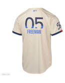 Youth Los Angeles Dodgers Freddie Freeman Nike Cream 2024 City Connect Limited Player Jersey