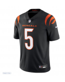 Men's Cincinnati Bengals Tee Higgins Nike Black Untouchable Limited Jersey
