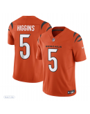 Men's Cincinnati Bengals Tee Higgins Nike Orange Limited Jersey