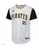 Youth Pittsburgh Pirates Roberto Clemente Nike White Cooperstown Collection Limited Player Jersey