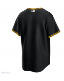 Men's Pittsburgh Pirates Nike Black Alternate Replica Team Jersey
