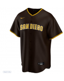 Men's San Diego Padres Nike Brown Road Replica Team Jersey Men's San Diego Padres Nike Brown Road Replica Team Jersey