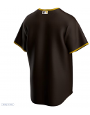 Men's San Diego Padres Nike Brown Road Replica Team Jersey Men's San Diego Padres Nike Brown Road Replica Team Jersey