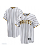 Men's San Diego Padres Nike White Home Replica Team Jersey Men's San Diego Padres Nike White Home Replica Team Jersey