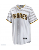 Men's San Diego Padres Nike White Home Replica Team Jersey Men's San Diego Padres Nike White Home Replica Team Jersey
