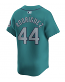 Men's Seattle Mariners Julio Rodríguez Nike Aqua Alternate Limited Player Jersey