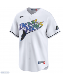 Men's Tampa Bay Rays Fred McGriff Nike White Throwback Cooperstown Limited Jersey