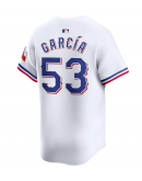 Men's Texas Rangers Adolis García Nike White Home Limited Player Jersey