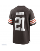 Men's Cleveland Browns Denzel Ward Nike Brown Game Jersey Men's Cleveland Browns Denzel Ward Nike Brown Game Jersey