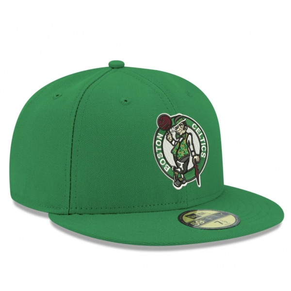 Men's Boston Celtics New Era Kelly Green Official Team Color 59FIFTY Fitted Hat