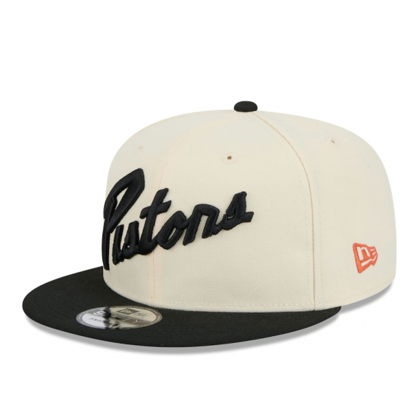 Men's Detroit Pistons New Era Tan 2024/25 City Edition 9FIFTY Snapback Hat