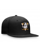 Men's Anaheim Ducks Fanatics Black Team Logo Fitted Hat Men's Anaheim Ducks Fanatics Black Team Logo Fitted Hat
