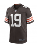 Men's Cleveland Browns Bernie Kosar Nike Brown Game Retired Player Jersey